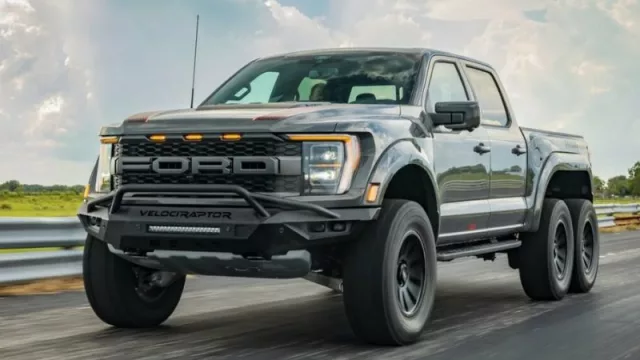 VelociRaptor 6×6: la nueva bestia de Hennessey sobre una Ford F-150