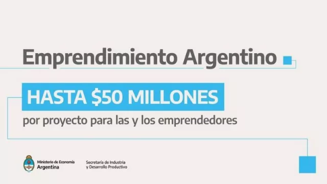 ¿Sos emprendedor o emprendedora? Nación lanzó créditos de hasta $ 50 millones para potenciar tu negocio