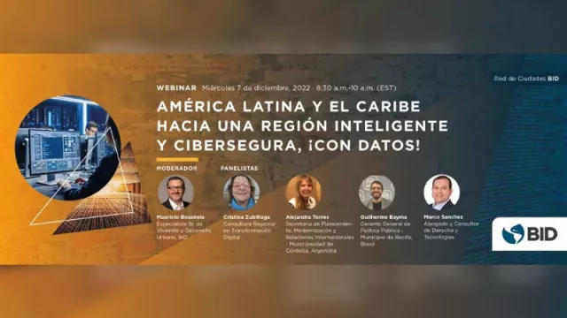 Alejandra Torres representará a la Argentina en el encuentro virtual del BID sobre Smart Cities en América Latina y el Caribe