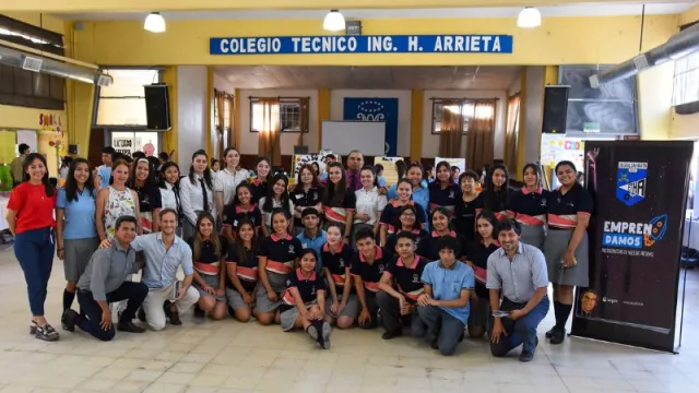 Ledesma cerró Expo Emprendamos con estudiantes de Libertador General San Martín