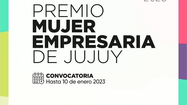 Premio Mujer Joven Empresaria de Jujuy 2023: abren convocatorias para elegir a la galardonada del año