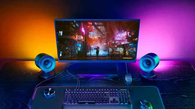 Razer y sus parlantes para juegos con audio posicional (y tremendas luces RGB)