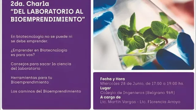 Innovación: llega el segundo encuentro sobre biotecnología y formación de bioemprendimientos