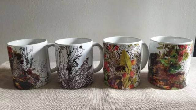 Julia Romano, la artista visual que lanzó una cápsula de tazas con impresiones de los paisajes que crea (el arte en objetos cotidianos)