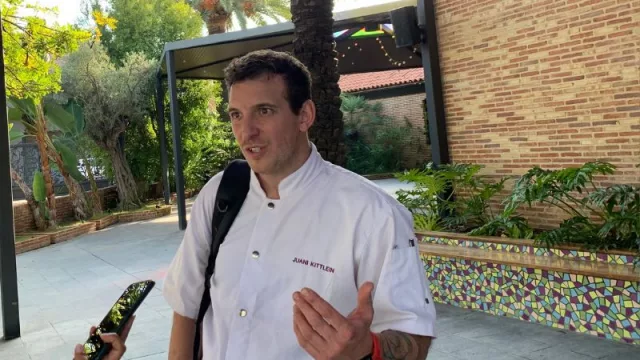 mano a mano Juani Kittlein, el único chef argentino participante de la 62 Edición del Concurso Internacional de Paella Valenciana en Sueca (Valencia)