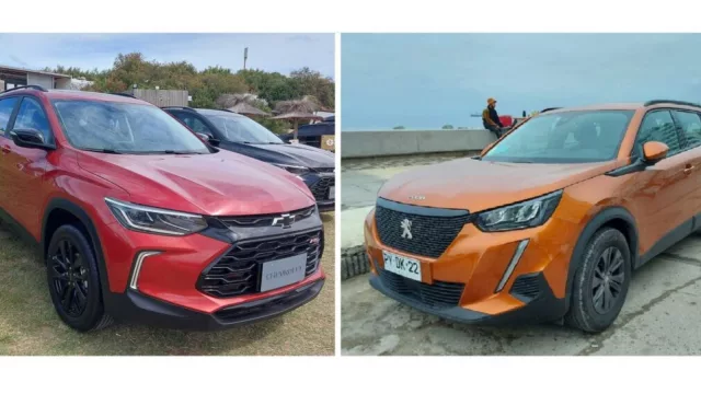 La Chevrolet Tracker y un posible nuevo rival: El Peugeot 2008