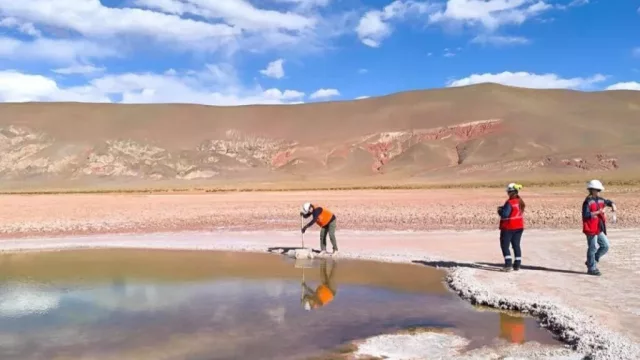 Salta registró una manifestación de descubrimiento de borato y litio en Salar de Pozuelos