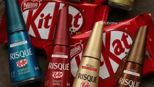 KitKat y Risqué crean esmaltes de uñas con aroma a chocolate: La colaboración - Crossing que arrasa en redes