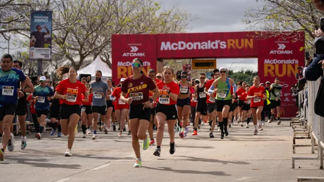 Récord absoluto: la McDonald's Run 2026 convocó a más de 6.500 participantes